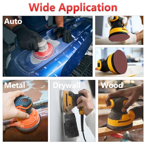 50 Pcs 6 Inch Mesh Sanding Disc for Random Orbital Sander 320 Grit - style: 6 Inch