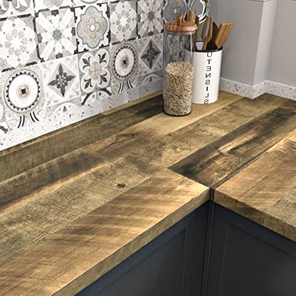 WESTICK Large Wood Conatct Paper Self Adhesive Counter Top Vinyl Wrap - color: 1, size: 36" x 120"