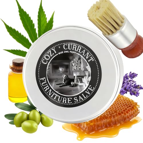 Furniture Salve for Leather, Original Leathers Recoloring Balm Wood Cleaner with Boar Bristle Brush Kit, 4oz Couch Paint Scratch Repair Conditioner Remover for Shoe Polish Couches Leathers Cleaning - color: Transparent