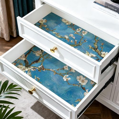 Floral Peel and Stick Wallpaper Vintage Contact Paper 17in x 118in