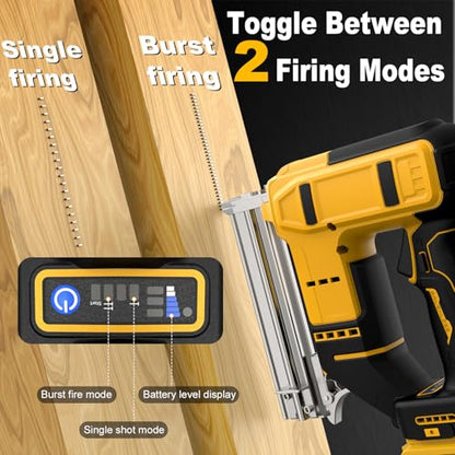 18 Gauge Cordless Brad Nailer for Dewalt 20V MAX Battery (No Battery)