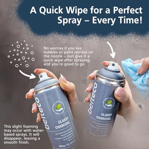 Dark Blue Denim Spray Paint | Water-based Navy Blue Spray Paint - color: Blue Like Denim, size: 11.29 Ounce (Pack of 1)