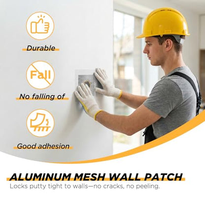 Drywall Patches, 20PCS Kit, 2/4/6/8 Inch Drywall Repair Patches for Holes