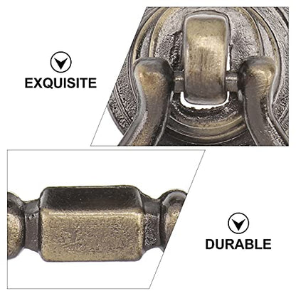 Tinksky Antique Cabinet Cupboard Wardrobe Drawer Knob Door Pull Handle - 1 Pair
