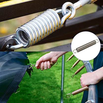 METALLIXITY Extension Spring (1.2x10x70mm/0.047"x0.39"x2.76") 2Pcs, Stainless Steel Tension Spring Wire - for Home Repair Construction Machinery - size: 0.047"x0.39"x2.76"