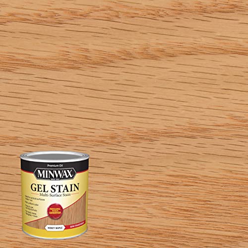 Minwax 66040000 Gel Stain, Honey Maple, 1 Quart - color: Honey Maple, size: Quart