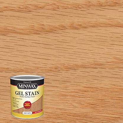 Minwax 66040000 Gel Stain, Honey Maple, 1 Quart - color: Honey Maple, size: Quart