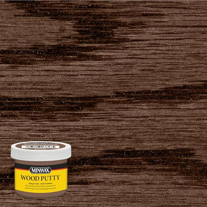 Minwax Wood Putty, Walnut, 3.75 oz. - color: Walnut, size: 3. 75 oz.