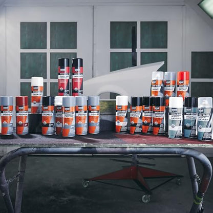 U-POL Anti Rust Protective Enamel Spray, Gloss Smoke Gray - color: Gloss Smoke Gray