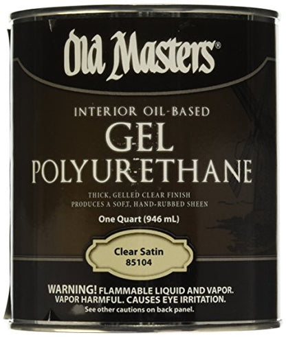 OLD MASTERS CLEAR SATIN Finish 1 Quart