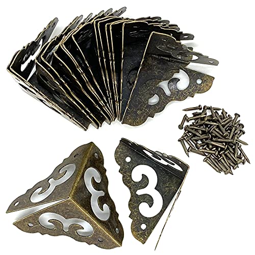 2 Set Retro Decorative Cabinet Jewelry Box Antique Latch Buckle, Hollow