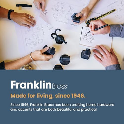 Franklin Brass (10-Pack) – Satin Nickel Cabinet Knobs for Dressers, Drawers, Kitchen Cabinet Door, Vanity, Furniture, Closet Knobs, 1-3/16 Inch Round | Mushroom - color: Satin Nickel