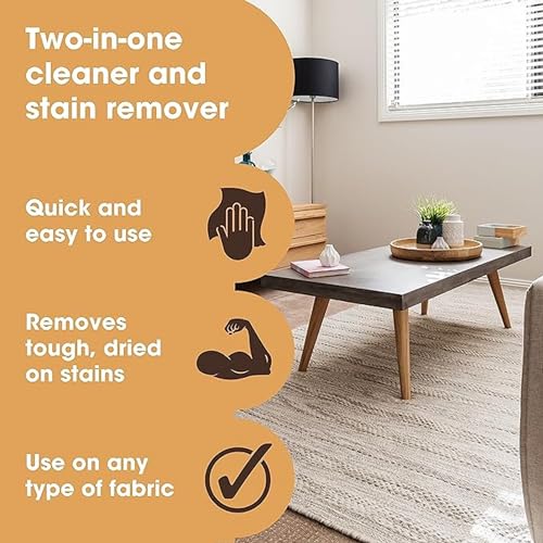 Furniture Clinic Fabric Cleaner, Quick & Easy Dirt & Grime Remover - style: Cleaner
