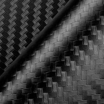 ReWallpaper Basketweave Peel and Stick Wallpaper 30in x 16.5ft Black Texture Wallpaper Waterproof Embossed Vinyl Wall Covering for Kitchen Bedroom Walls Removable Contact Paper for Cabinets Shelves - size: 30in x 16.5ft