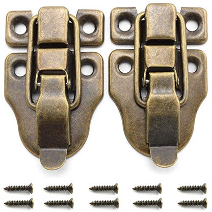SDTC Tech 2-Pack Antique Duckbilled Toggle Latch Bronze