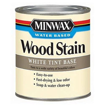Minwax 618064444 Water-Based Wood Stain, quart, White Oak , Tint Base