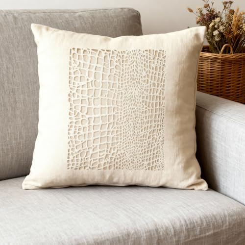 TIAMECH A4 Reusable Web Net Mesh Texture Stencil for Painting - style: Painting