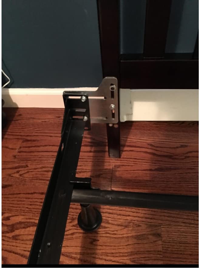 4 PCS Bed Frame Brackets Adapter for Headboard,Bed Frame Adapter Brackets - color: 4Pcs-Headboard Brackets