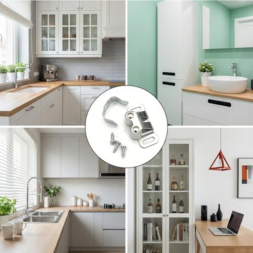 10 Pack Double Roller Cabinet Door Catches for RV Mobile Home Cabinets