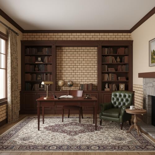 WoveN SounD Brick Acoustic Panels, Natural Oak, 16 Pack, 16x12 in - color: Brick, Wood Veneer, Natural Oak, 16 Pack