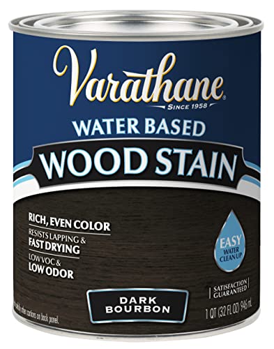 Varathane Dark Bourbon Wood Stain - color: Dark Bourbon, size: 1 Quart (Pack of 1)