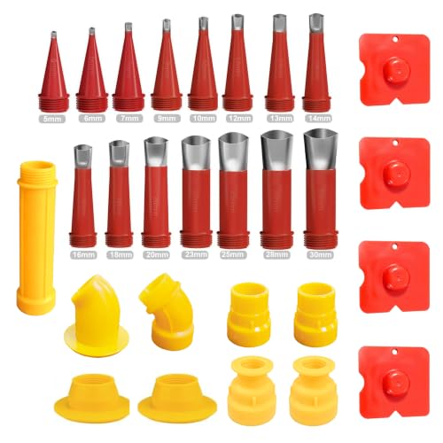 29PCS Universal Integrated Rubber Nozzle Tool Kit