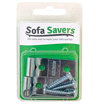 Taskar Sofa Zig Zag Spring Repair Brackets (2 Pack) - size: Quantity: 2 Kits