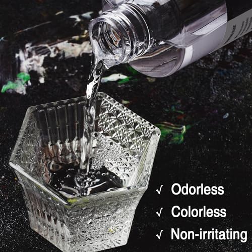 PHOENIX Oil Paint Thinner - 8.5 Fl Oz. / 250ml Bottle Oil Brush Cleaner - style: Paint Thinner 8.5 Fl Oz.
