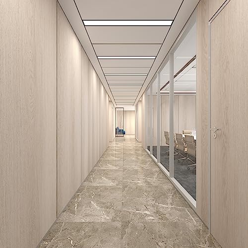 24x197inch Wide Brown Wood Contact Paper Peel and Stick Countertop Oak Walnut Textured Wallpaper Light Wood Grain Vinyl Wrap Air Guide Slot Design Matte Thickened Self-Adhesive Waterproof Wall Sticker - color: Light Brown, size: 24" x 197"