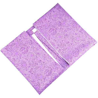 HGUAN Embossed Faux Leather Fabric 1 Yard Cut 36"x53" Embossed Vinyl Suitable for Upholstery Furniture Seat, Handmade DIY Projects (Purple) - color: Purple