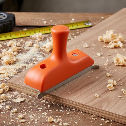 3-in-1 Edge Band Trimmer Set, Edgebanding Banding Tool with Dual-Radius Specification for 1.5" & 2", Woodworking Edge-Cutter Tool with 5 Finger Cots for Veneer on Straight, Curved