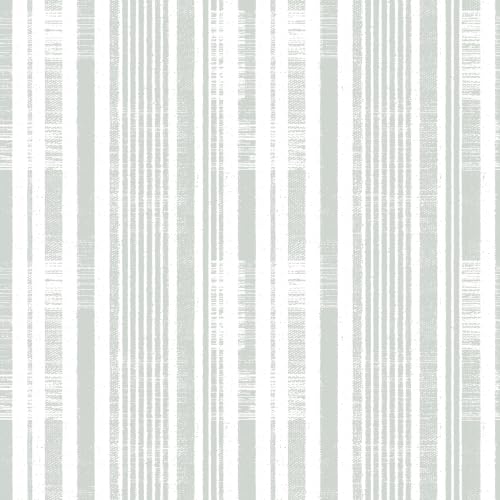 Peel and Stick Wallpaper, Light Grey Distressed Vertical Stripe Pattern, 118in x 17.7in, Waterproof Vinyl, Removable Reusable, Eco-Friendly, for Bedroom Living Room Rental Apartment - color: Dark4, size: 17.7" x 118.1"