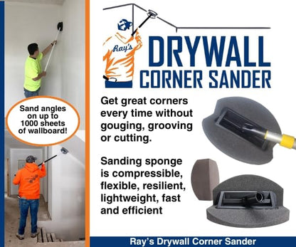Ray's Drywall Corner Sander 150 Grit - Female Connector - size: 150 Grit - Female Connector