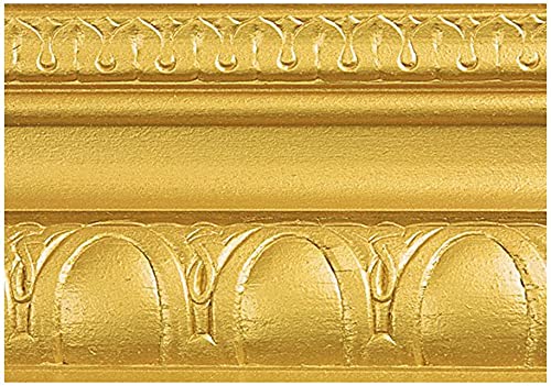 Modern Masters Satin Rich Gold Metallic Paint - color: Satin Rich Gold, size: 6 Fl Oz (Pack of 1)