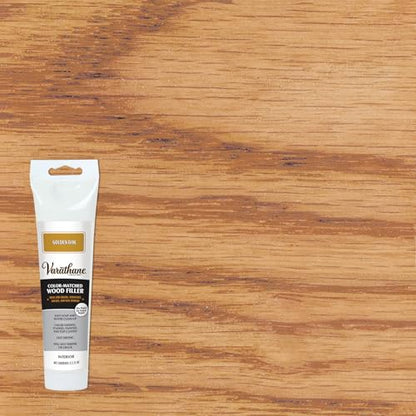Varathane Golden Oak Wood Filler - color: Golden Oak