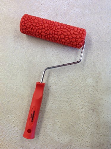 Decorative Art Texture Roller - 7" Roller (Ostrich Skin Pattern) - color: Ostrich Skin Pattern