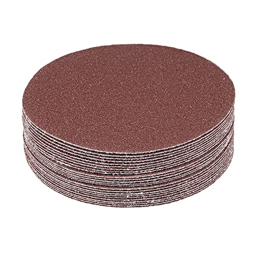 25 Pcs Sanding Discs Hook and Loop Backing - [4 Inch x 100 Grits] Aluminum Oxide Sandpapers for Orbital Sander Round Sanding Papers - size: 100 Grits