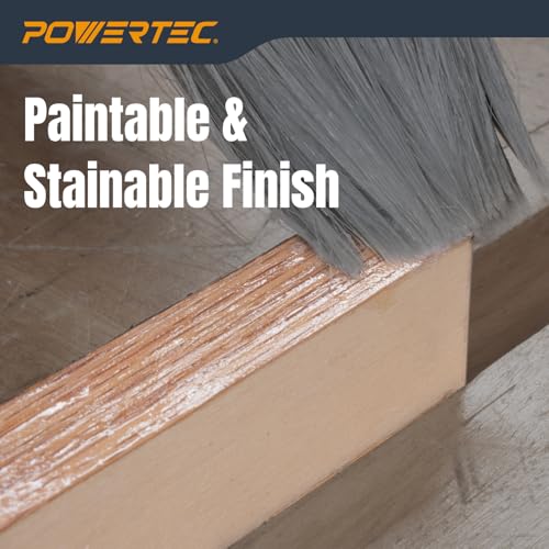 POWERTEC Red Oak Edge Banding – 13/16" x 50 Ft Pre-Glued Veneer Edging Tape Roll for Cabinet Repair, Furniture Restoration, Shelving & DIY Projects (72371) - color: Red Oak