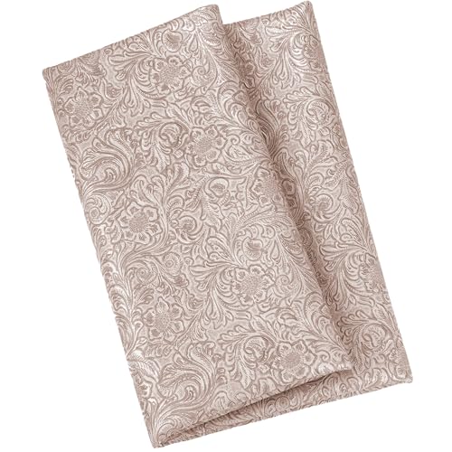 HGUAN Embossed Faux Leather Fabric 1 Yard Cut 36"x53" Embossed Vinyl Suitable for Upholstery Furniture Seat, Handmade DIY Projects (Deep Apricot) - color: Deep Apricot