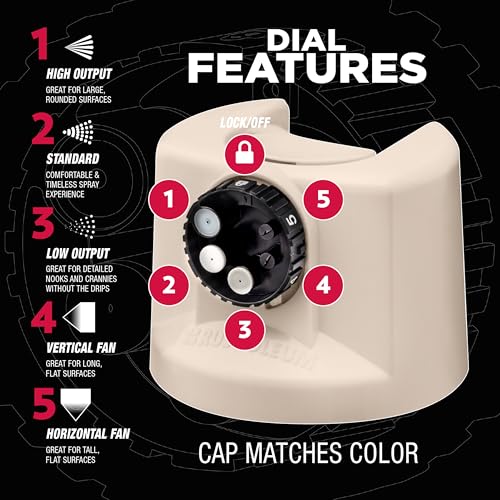 Rust-Oleum Stops Rust 5-in-1 Spray Paint, Matte Oat Milk White - color: Matte Oat Milk White, size: 12 Ounce (Pack of 6)