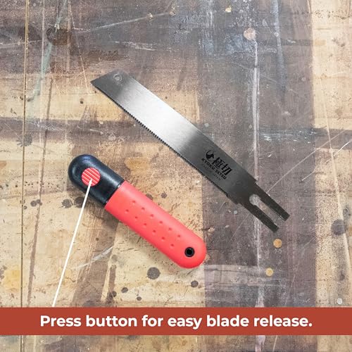 GreatNeck 75001 Japanese Dovetail Pull Cut Saw w/ 23-TPI SK5 9.5” Blade - style: Japanese Dovetail Pull Cut Saw