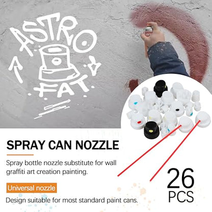 Universal Spray Paint Caps for different spray cans-Spray Nozzle-Spray
