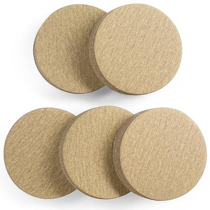 S SATC 50PCS 3 Inch Hook and Loop Sanding Disc 220 Grit Sanding Discs for Random Orbital Sander Aluminum Oxide Sandpaper Discs for Woodworking Automotive Metal - style: 220Grit 50 pack