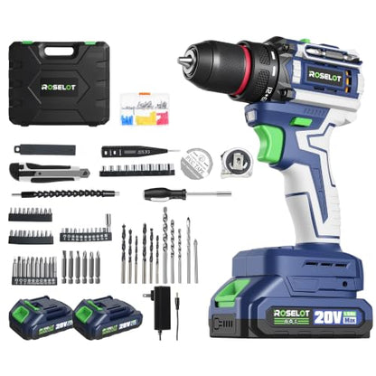 20V Brushless Cordless Drill Set