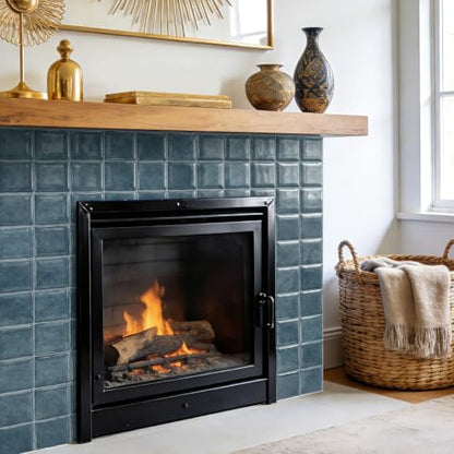 20pcs Peel and Stick Backsplash Wall Tiles,Retro Blue 6"x6" - color: Retro Blue