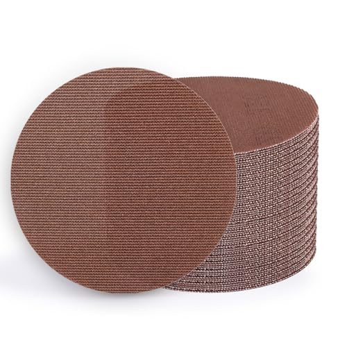 50 Pcs 6 Inch Mesh Sanding Disc for Random Orbital Sander 320 Grit - style: 6 Inch