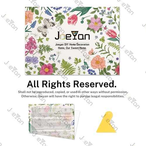 Joeyan Floral Bouquet Rub On Transfers for Furniture and Crafts,12''x18'' - style: Sunset Roses