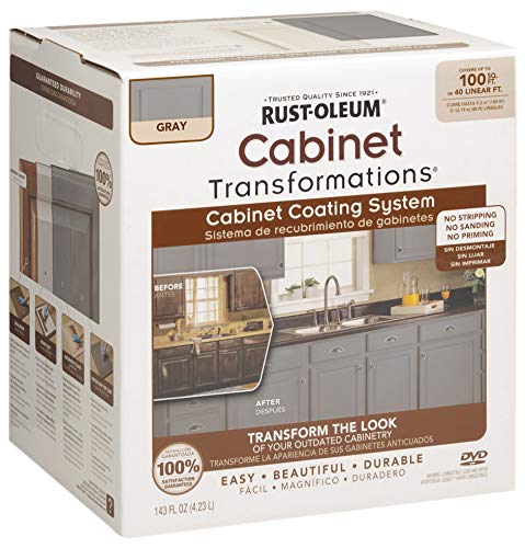 Rust-Oleum 302137 Cabinet Transformations Premix Kit, Small, Gray