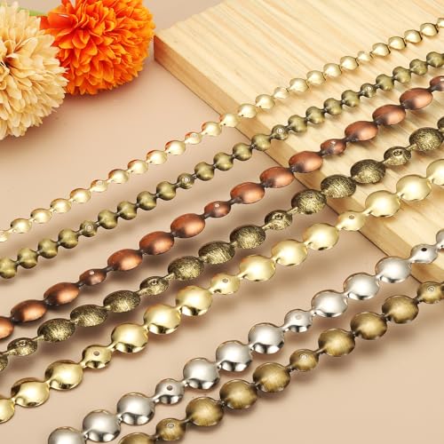 uxcell 5Pcs Upholstery Tacks Strips 1Meter Decorative Nail Trims Silver