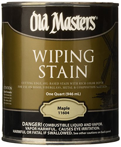 Old Masters, Maple 11604 WIP Stain, 1 Quart - color: Maple, size: 1 Quart